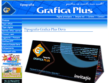 Tablet Screenshot of graficaplus.ro