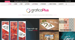 Desktop Screenshot of graficaplus.it